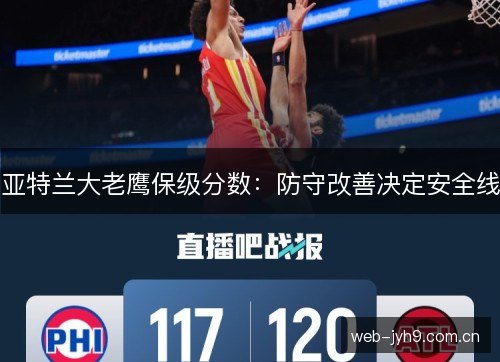 亚特兰大老鹰保级分数:防守改善决定安全线 亚特兰大老鹰保级分数:防守改善决定安全线